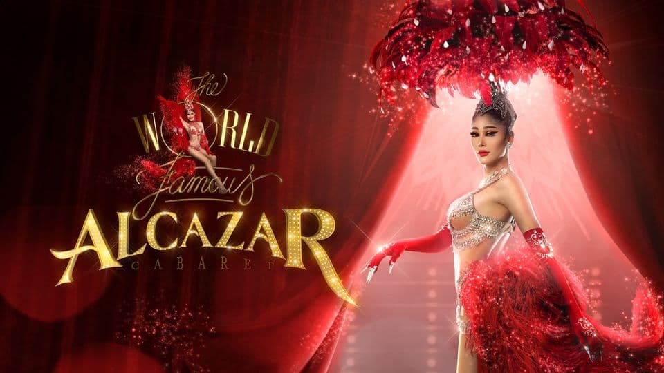 Alcazar Cabaret Show Pattaya stage performance with elaborate costumes and lighting